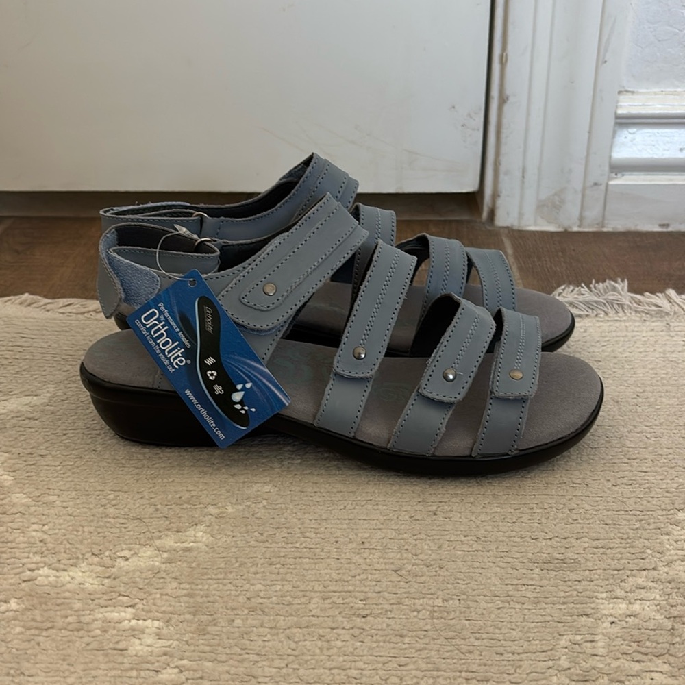 Light Blue Propet Sandals